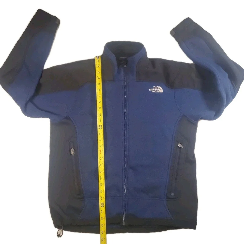 THE NORTH FACE WINDWALL MENS Large KNIT Polartec FLEECE SOFT SHELL‎ Full Zip